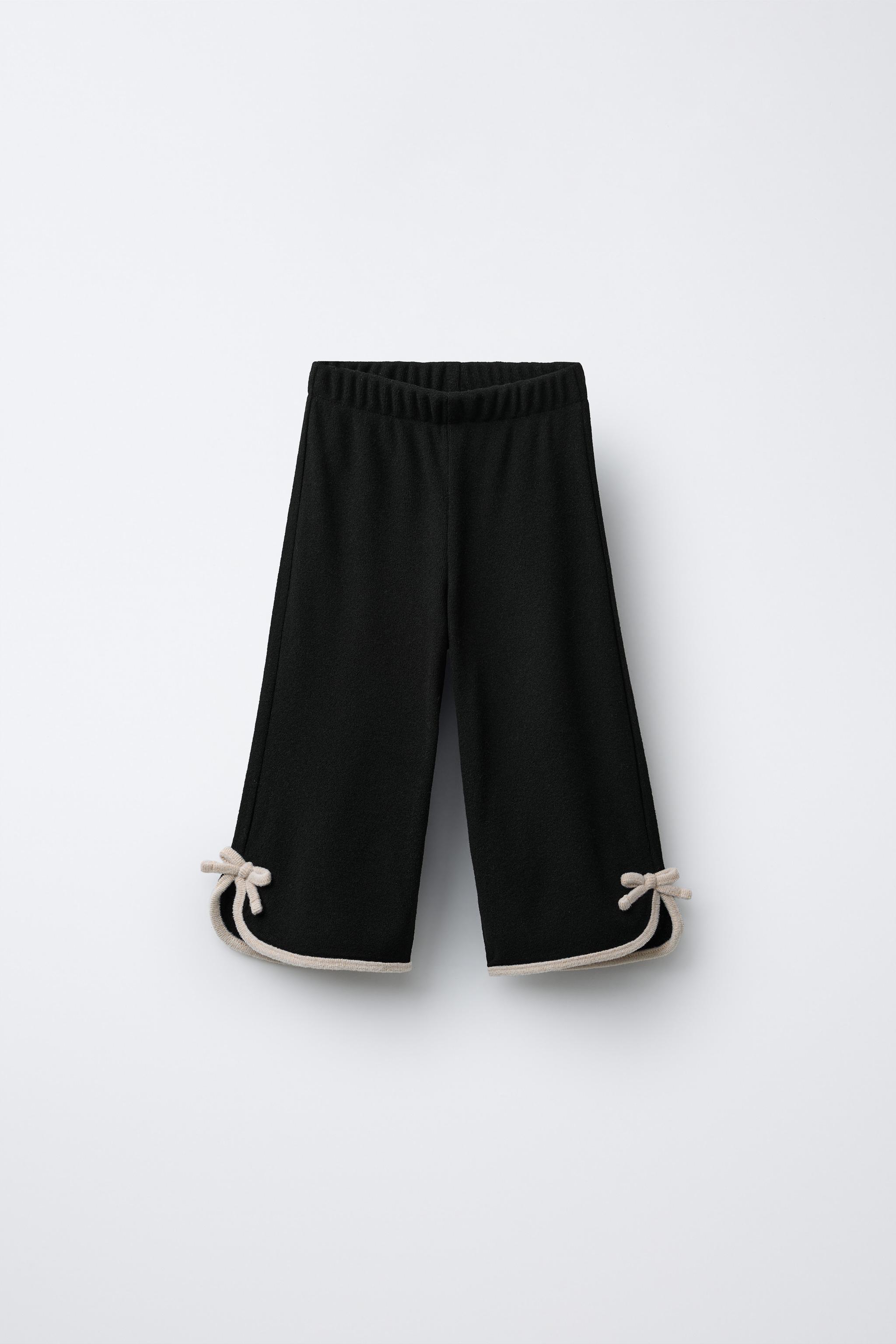 CONTRAST BOW SOFT TOUCH CULOTTES